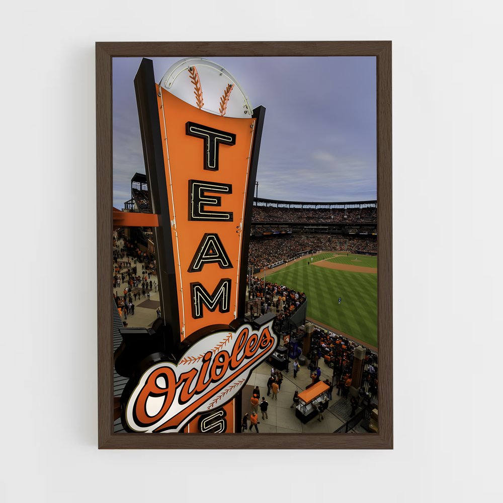 Poster Baltimore Dreams – affiche Baseball (vue 5)